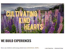 Tablet Screenshot of kindheartproductions.com